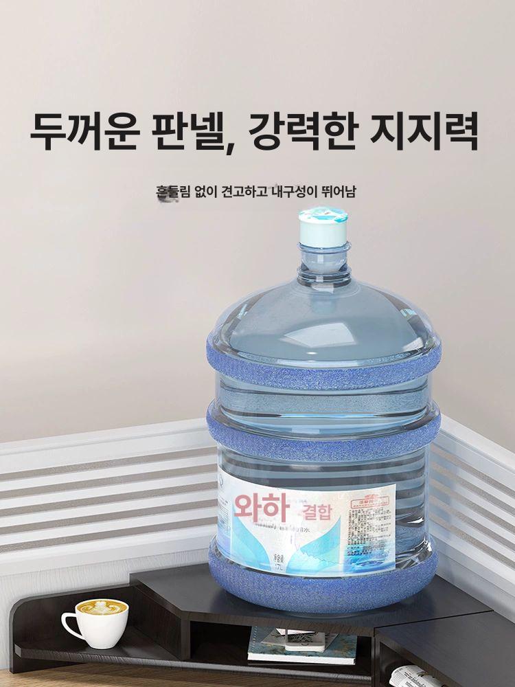 코너 모니터받침대 듀얼모니터 스탠드 컴퓨터 공간절약 홑겹라지 거치대 사무실 - 상세 이미지 5