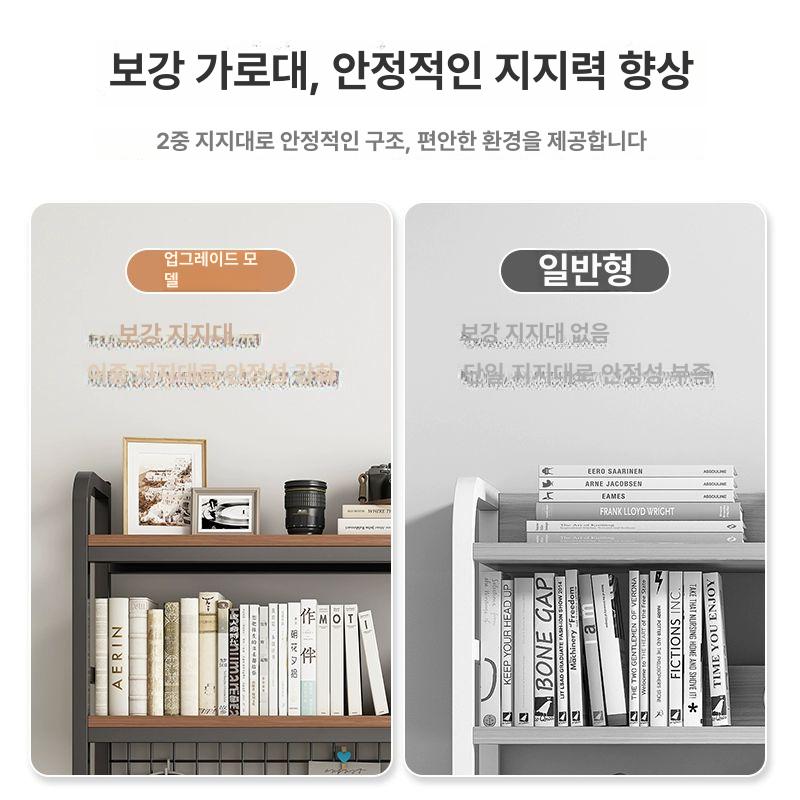 철제 타공 책상 컴퓨터 스튜디오 책상 조립식 수납 선반 다기능 사무 학용 심플 - 상세 이미지 3