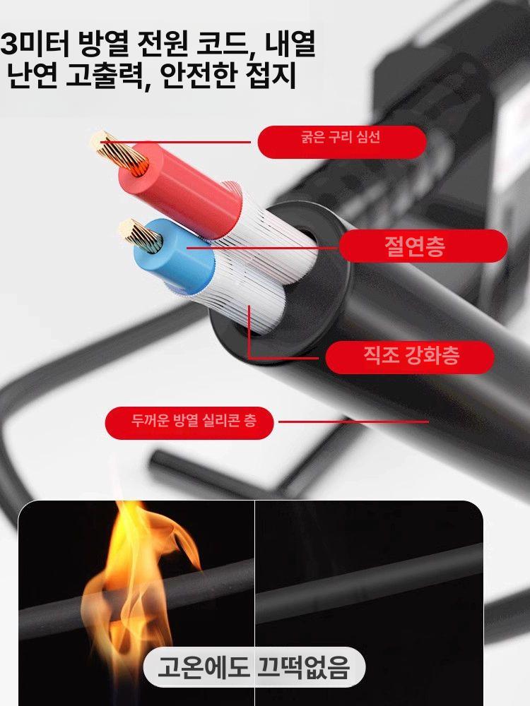 플라스틱 수도관 용접기 파이프 인두 가열 배관 접합 공사용 전문 기계 - 상세 이미지 4