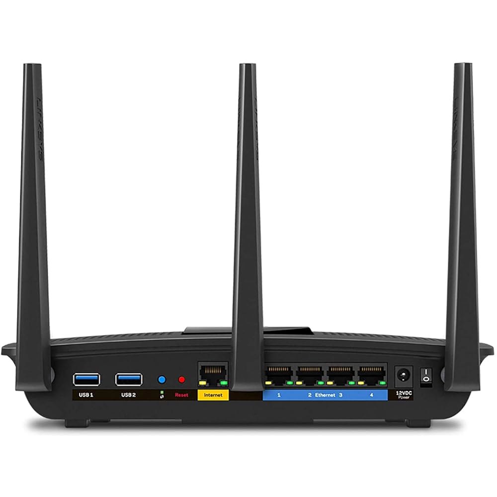 Linksys EA7500 가정용 듀얼 밴드 Wi-Fi 라우터(최대 스트림 AC1900 MU-Mimo 고속 무선 라우터) - 상세 이미지 2