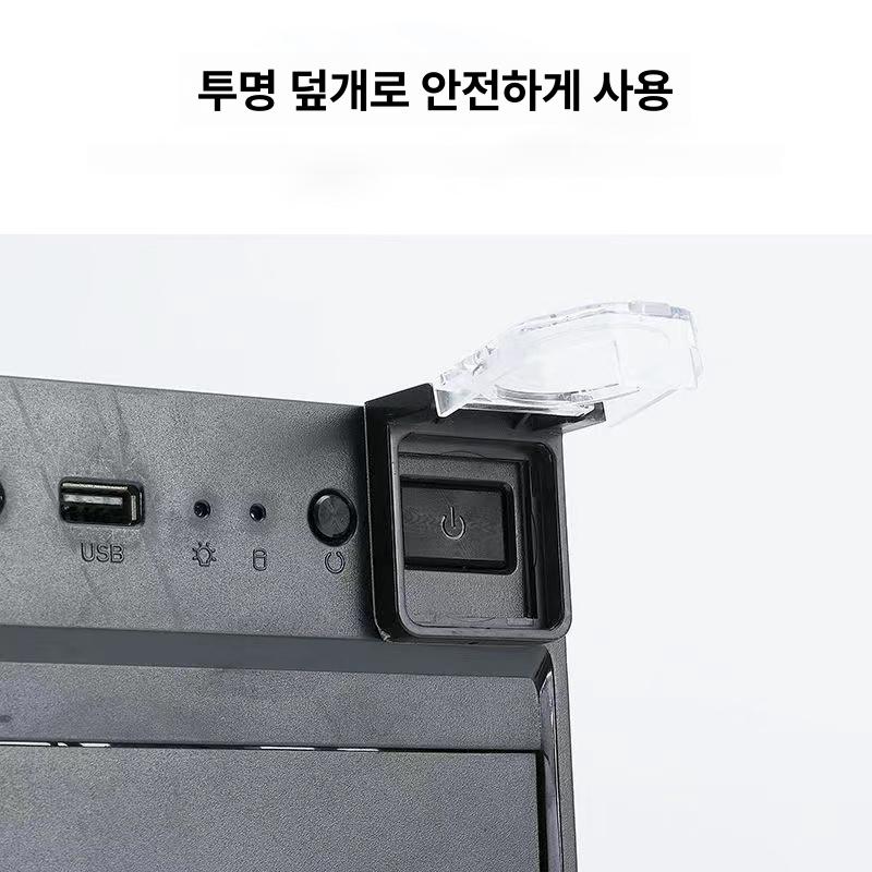 긴급벨 보호캡 누름방지 개폐형 원형 정사각형 스위치 덮개 안전장치 - 상세 이미지 2