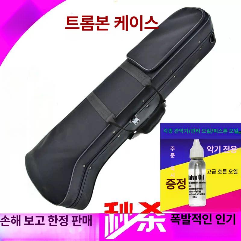 트롬본 소프트 케이스 악기 보관 배낭 공연 가방 휴대용 악기 수납 방음 보호 케이스 - 상세 이미지 2