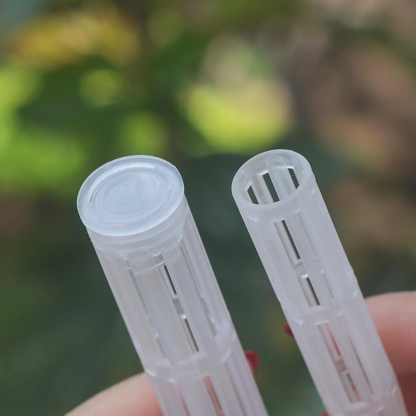 pvc 표지 경계표시 주차장 공사 구획 경계말목 농지 건설 반사테이프 깃발 측량말뚝 - 상세 이미지 4