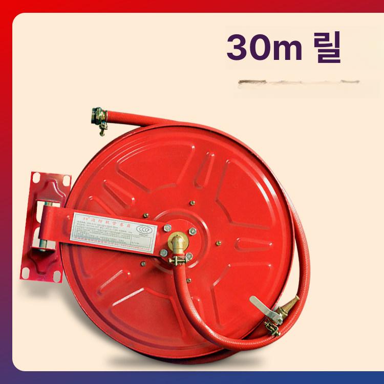 농업용 물호스릴 벽걸이형 정원 급수 정리대 릴호스 감기 랙 프레임 튜브 분사기 커버 - 상세 이미지 3