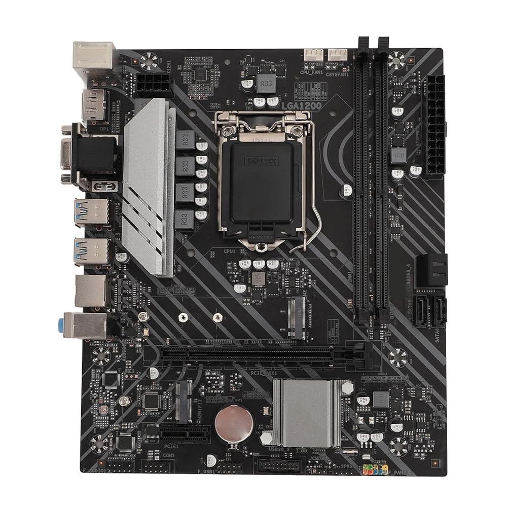 Z490 게이밍 플러스 마더보드, LGA 1200 DP, 인터페이스, 컴퓨터용 DIY VGA, ATX 225x190mm 11세대 10세대, CPU, M.2 HDMI, - 상품 이미지
