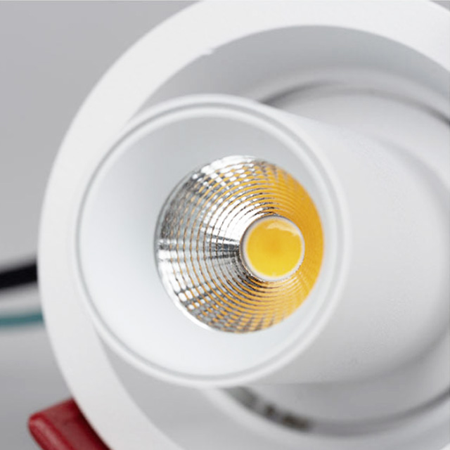 쎈룩스 LED 다운라이트 포스 5.5cm(2인치) 매입등 COB 5W, 화이트바디 주백색 - 상세 이미지 4