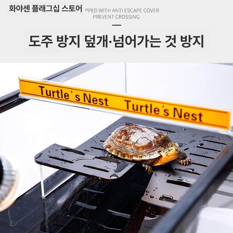 아크릴 촬영용수조 대형 투명 사각 제품촬영 거북이 탱크 사이즈 오픈형 사육장 포토 - 상세 이미지 4