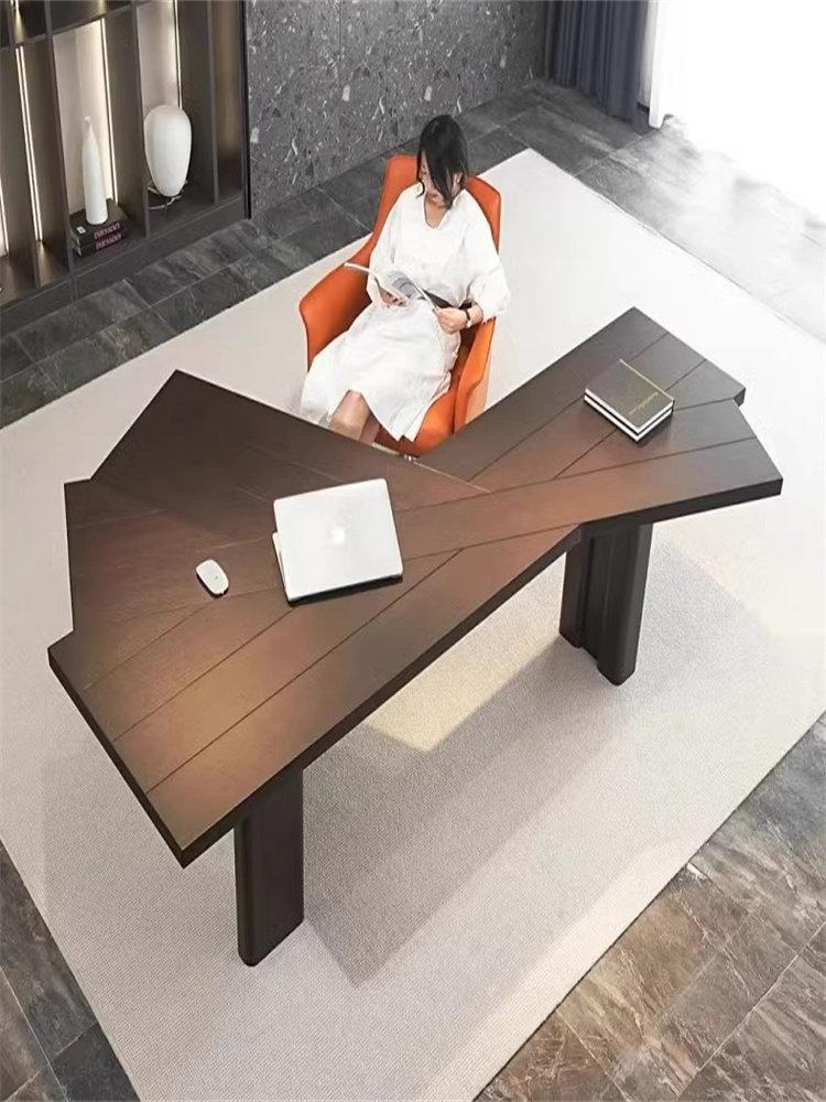 빈티지 다이닝테이블 식탁 거실 원형 원목 라운드 인테리어 식당 엔틱 고재 모던 - 상세 이미지 2