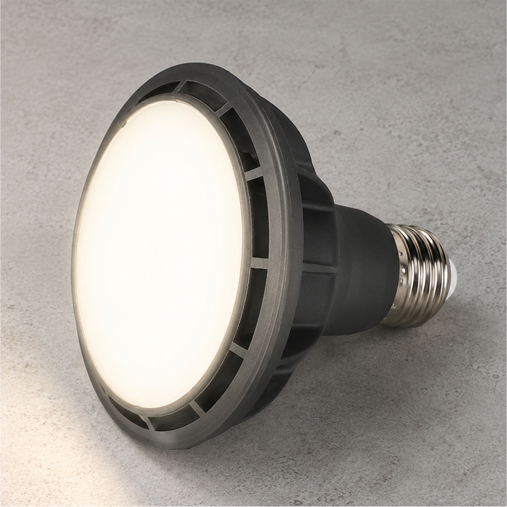 LED PAR30 램프 W1 블랙 확산형 15W 주백색 4000K 매장 레일 조명 비츠온 - 상품 이미지