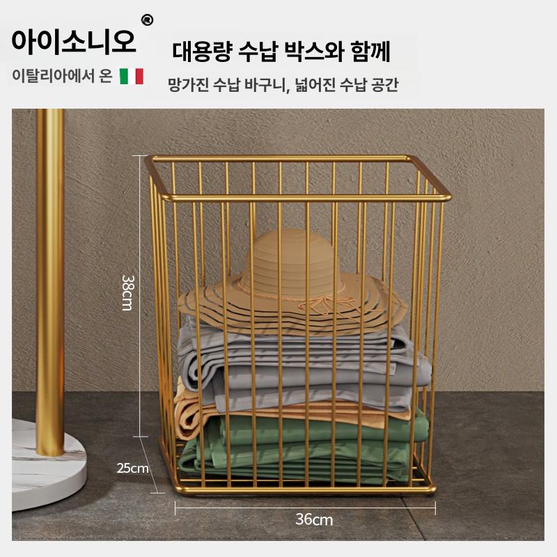 드레스룸 옷걸이 정리대 스탠드 후크 북유럽 인테리어 전신거울행거 다용도 미러 의류 - 상세 이미지 3