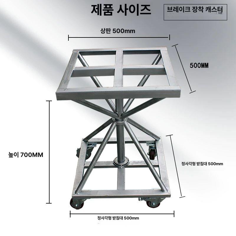 턴테이블 작업대 사무실 회전판 스프레이 돌림판 용접 페인트 - 상세 이미지 2
