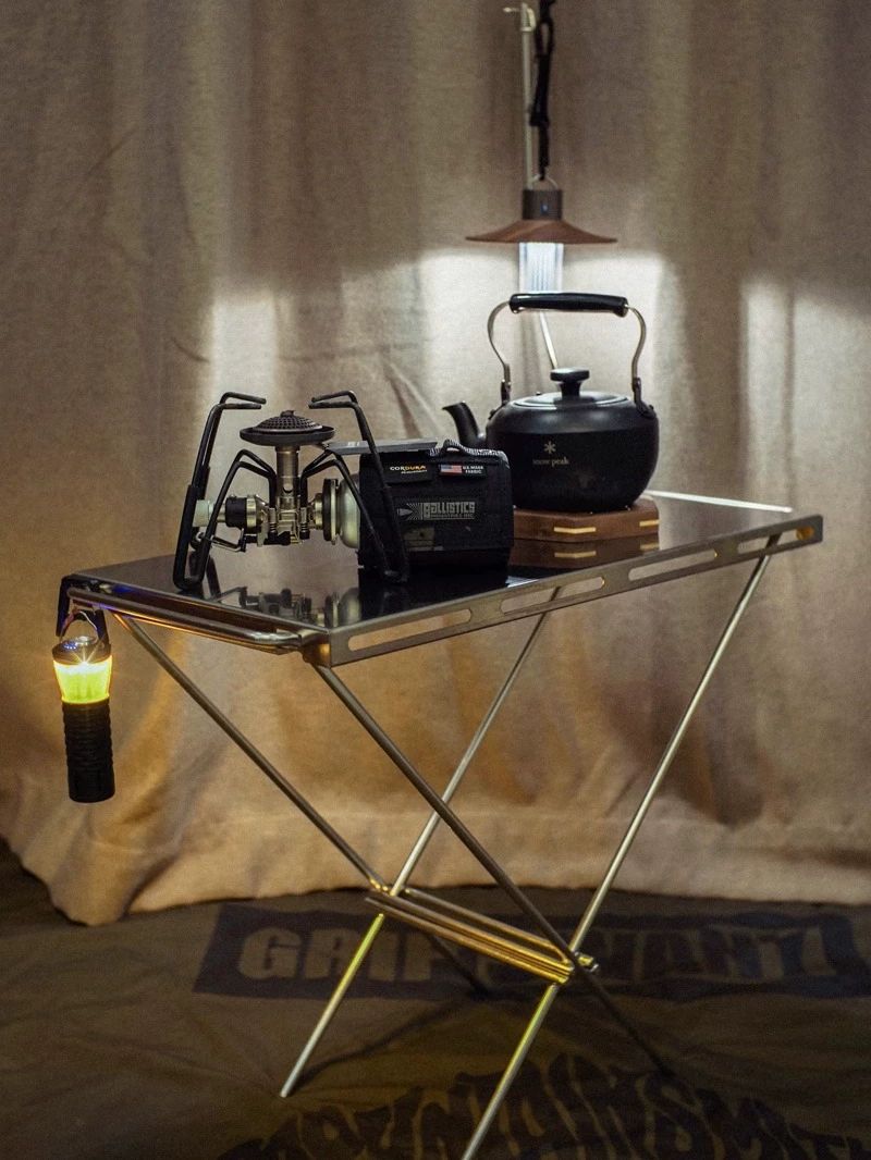 야외 캠핑키친테이블 차박 수납 아웃도어 캠핑용 조리테이블 식탁 주방테이블 - 상세 이미지 2