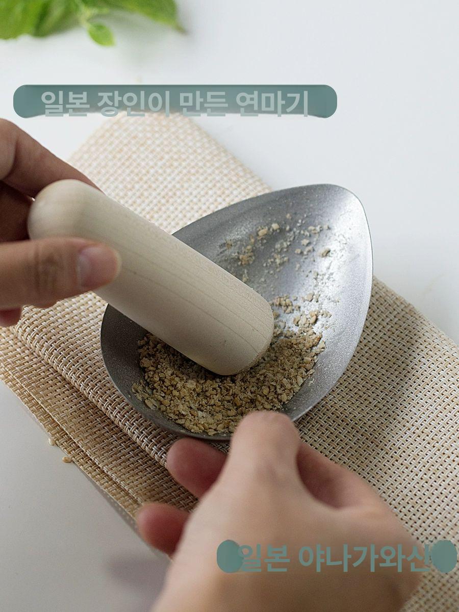나무봉 절굿공이 미니 조리도구 우드 스틱 순수편백나무 막대기 머들러 다용도 밀가루 - 상세 이미지 2
