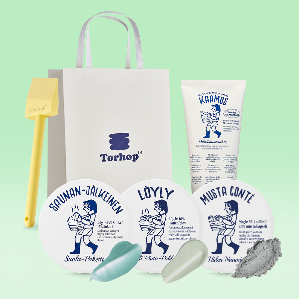 토르홉 솔트90g+머드90g+콩테90g+카모스클렌저+브러쉬 라피오