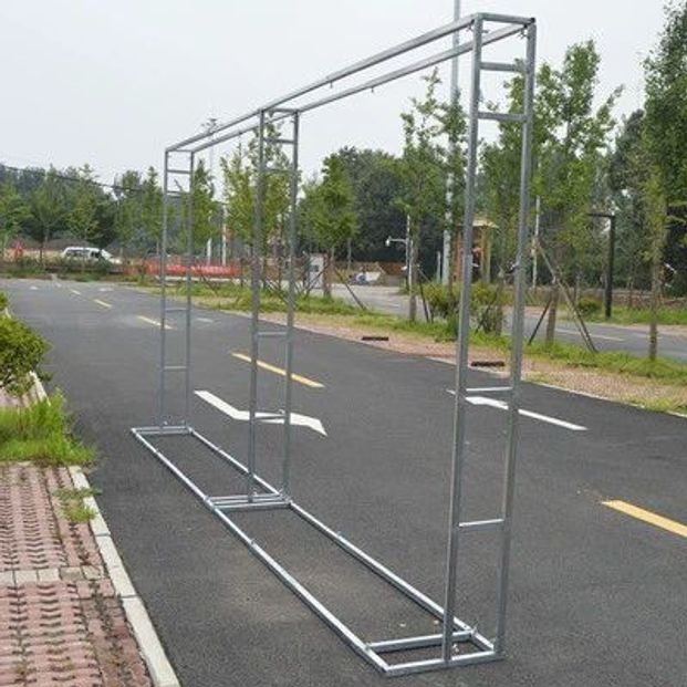 현수막 스탠드 접이식 광고판 행사장 걸이대 포스터 입간판 디스플레이 야외 홍보 - 상세 이미지 2