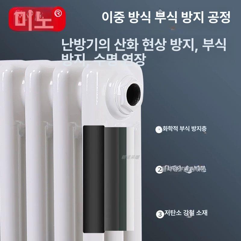 빈티지 라디에이터형 온풍기 카페 감성 인테리어 장식품 따뜻한 거실 보조 난방기구 - 상세 이미지 4