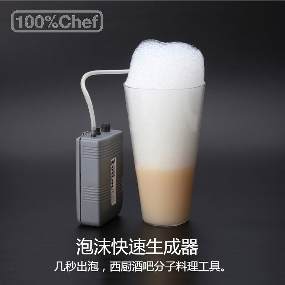 칵테일 거품기 우유 쉐이커 업소용 발생기 맥주 블렌더 거품 휘퍼 버블기 분자요리 휘핑기 레시틴 - 상세 이미지 2