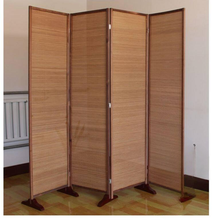 모던 대나무 파티션 공간분리 가림막 인테리어 스크린 벽면 칸막이 가벽 - 상세 이미지 3