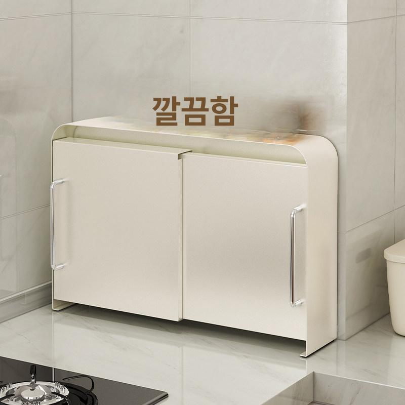 슬림 철제 공간분리 수납장 철제슬림수납장 베란다 선반 공간 슬라이딩 하부장 공간분리책장 - 상세 이미지 4
