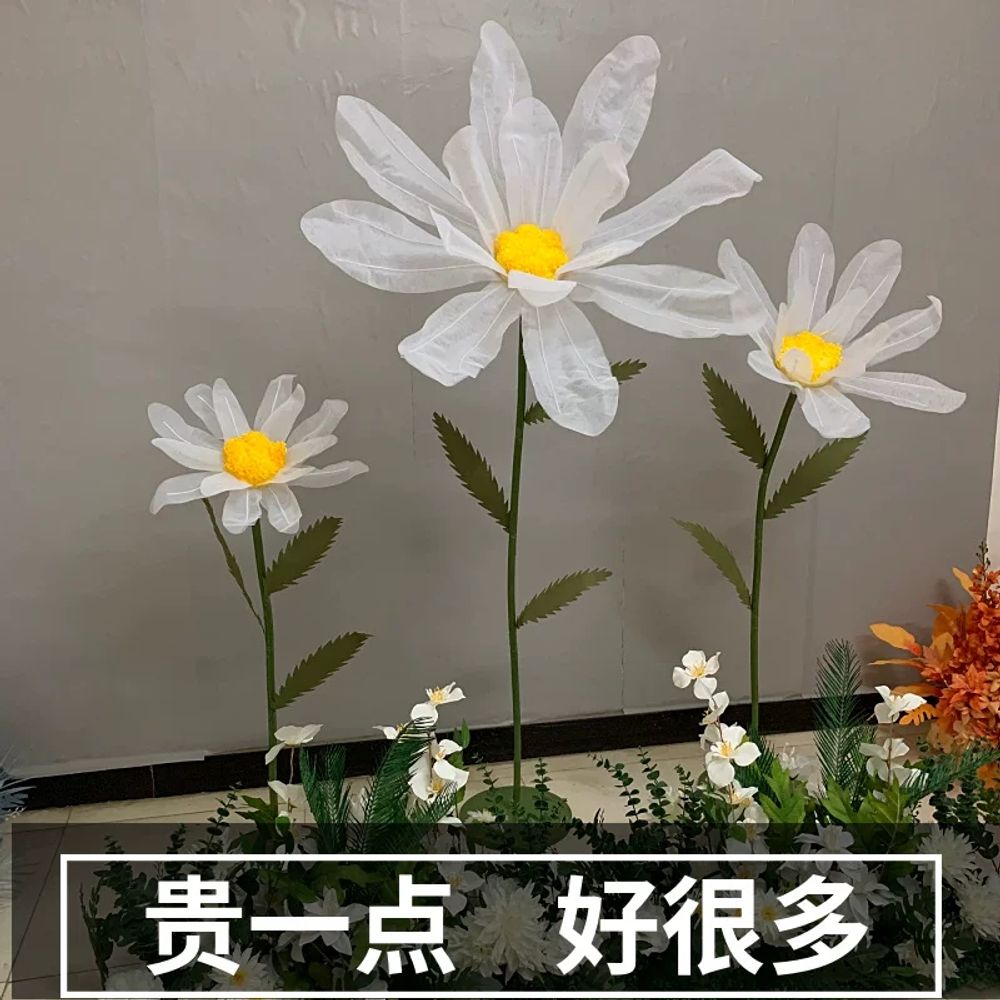 종이 플라워 파티 인테리어 포토존 웨딩 데코 꽃장식 페이퍼 소품 촬영 만들기 - 상세 이미지 2