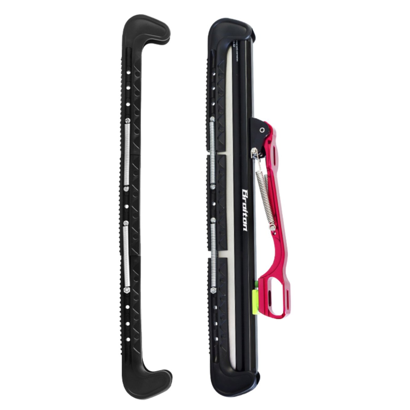 스케이팅 스케이트 스피드스케이트화 SD 검정 블랙 블랙소프트젤커버380/410MM 세트 아이스하키 재단불가 하드코팅녹색칼집380/410MM 골드 - 상세 이미지 3