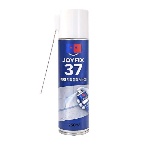 조이픽스37 타일접착 스프레이 강력보수 250ml 욕실바닥 들뜸데코 주방화장실 셀프수리 - 상품 이미지