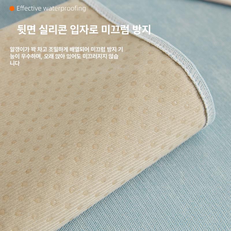 리클라이너커버 쇼파리폼커버 방수 패브릭 패드 덮개 극세사 스판 매트 의자 방지 - 상세 이미지 3