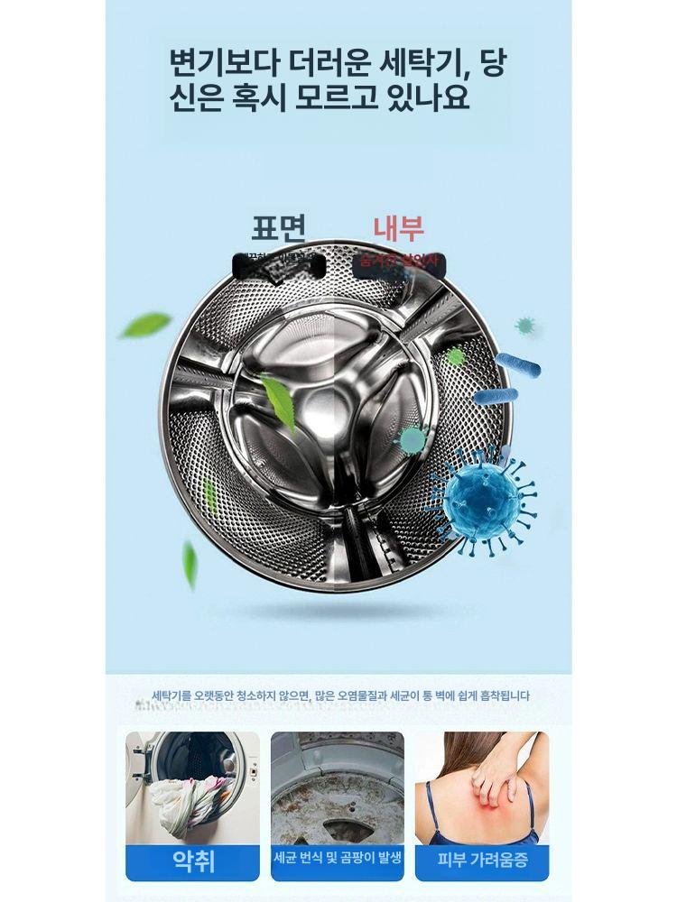 드럼 브러시 롤러형 롱핸들 브러쉬 내부 도구 클리너 청소솔 보푸라기 유연한 다기능 - 상세 이미지 2