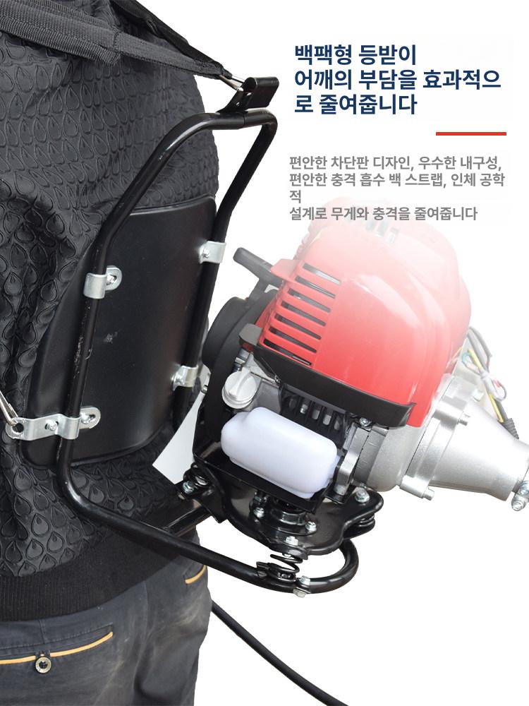 양수기 가솔린 1.5인치 소형 펌프 물 배수 배출용 건설 농업 - 상세 이미지 2