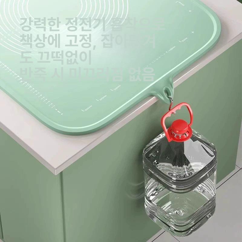 실리콘매트 작업판 대형 홈베이킹 반죽매트 작업매트 키친 미끄럼방지 두께 - 상세 이미지 3