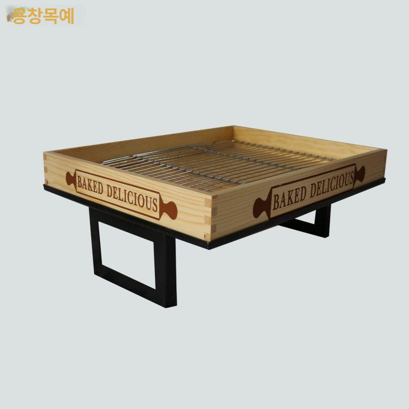 우드트레이 빵진열대 베이커리진열 매장디피 선반 쇼케이스 원목 계단식 디스플레이 - 상세 이미지 4