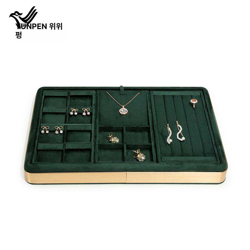 주얼리 트레이 고급 귀걸이 정리함 액세서리 보관 팔찌 보석함 악세사리 수납함 홀더 - 상세 이미지 4