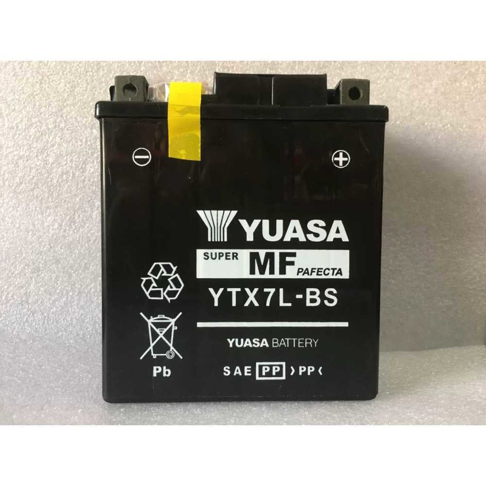 오토바이배터리 YTX7LBS Yuasa 배터리 호환 YTX20L YBR250 YTX4LBS뮬란50마운터 - 상품 이미지