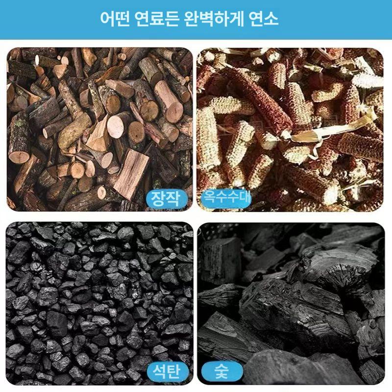 목재난로 겨울 안전 장작 연소기 화목 소각로 온풍 실내용 난방용품 - 상세 이미지 3