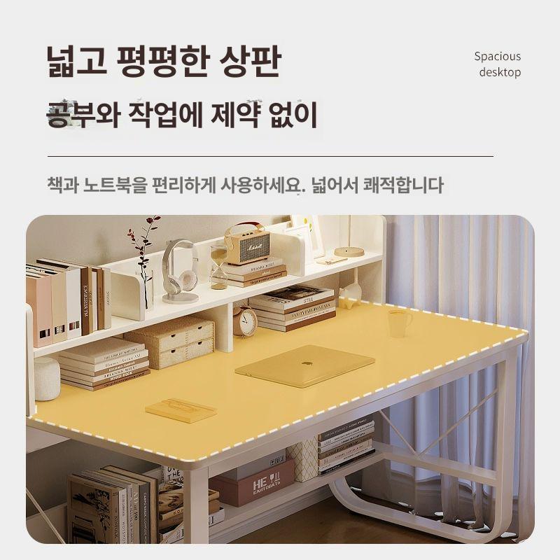 철제 학생 책상 노트북 컴퓨터 책상 중학생 고등학생 대학생 독서실 사무실 책상 - 상세 이미지 2