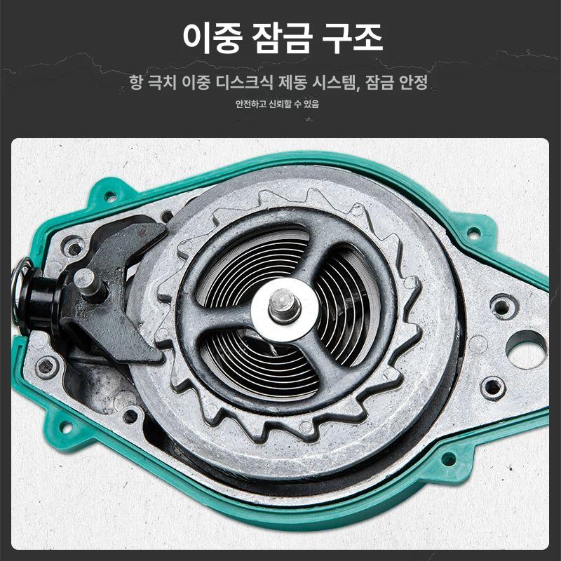 작업용 작업끈 안전대 추락방지끈 안전로프 고소작업로프 추락방지줄 이탈방지 건설 - 상세 이미지 3