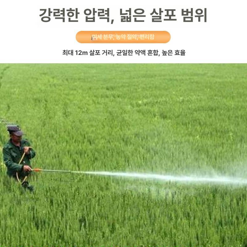 가솔린 동력 분무기 엔진 고압 차량용 펌프헤드 스프레이 살포기 과수원 분사 농약 대형 - 상세 이미지 3