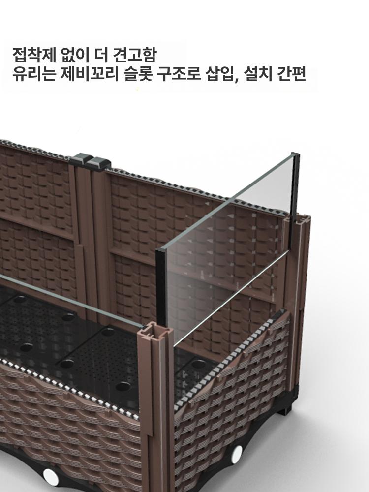육지거북이 케이지 사육장 은신처 번식용 일광욕 통풍 하우스 박스 - 상세 이미지 4
