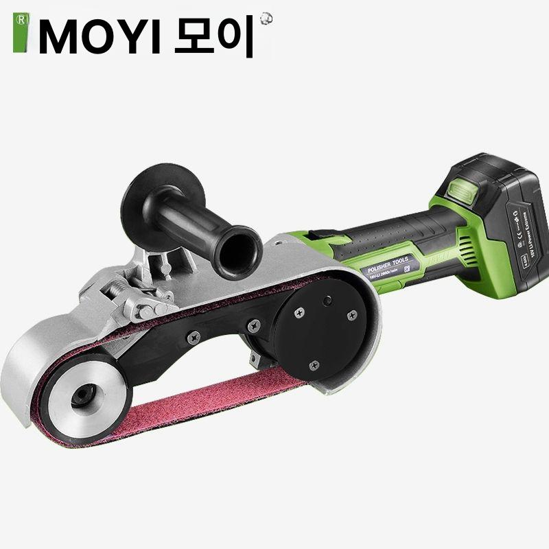 핸드형 밸트 샌딩기 파이프 핸디형 핸드샌더 목공 사포 사포기 샌더기 녹제거 벨트 연마기 - 상세 이미지 3
