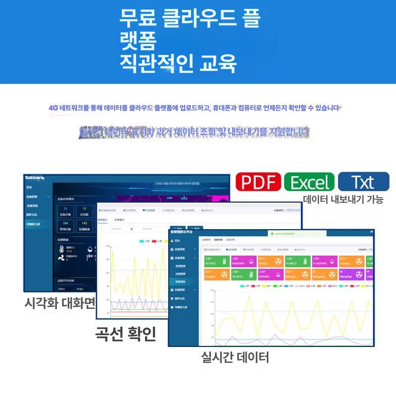 풍향풍속계 측정기 산업용 기류센서 디지털 테스터 풍속 계측 모니터링 송신기 - 상세 이미지 4