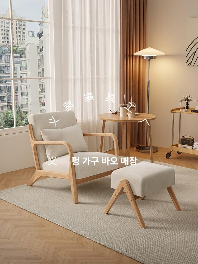라운지 암체어 카페 로우 로비 커피숍 호텔 다이닝 레스토랑 쿠션 체어 좌석 - 상세 이미지 4