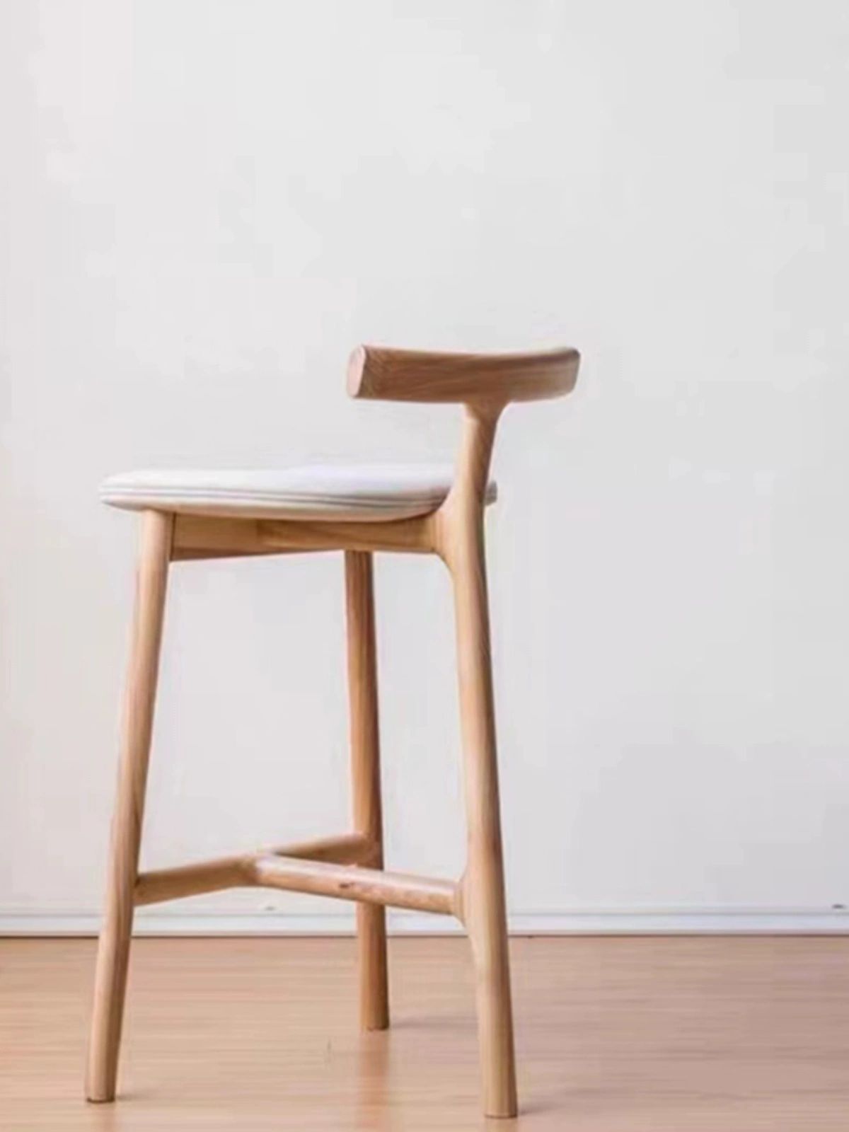 원목 바의자 높이조절 카페의자 바텐더 등받이 홈바 모던 인테리어 카운터의자 - 상세 이미지 4