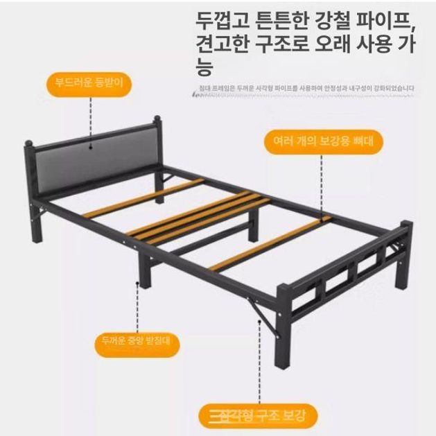 싱글 수납형 수납침대 통서랍 침대프레임 저상형 편백나무침대 사선디자인 노헤드 - 상세 이미지 4