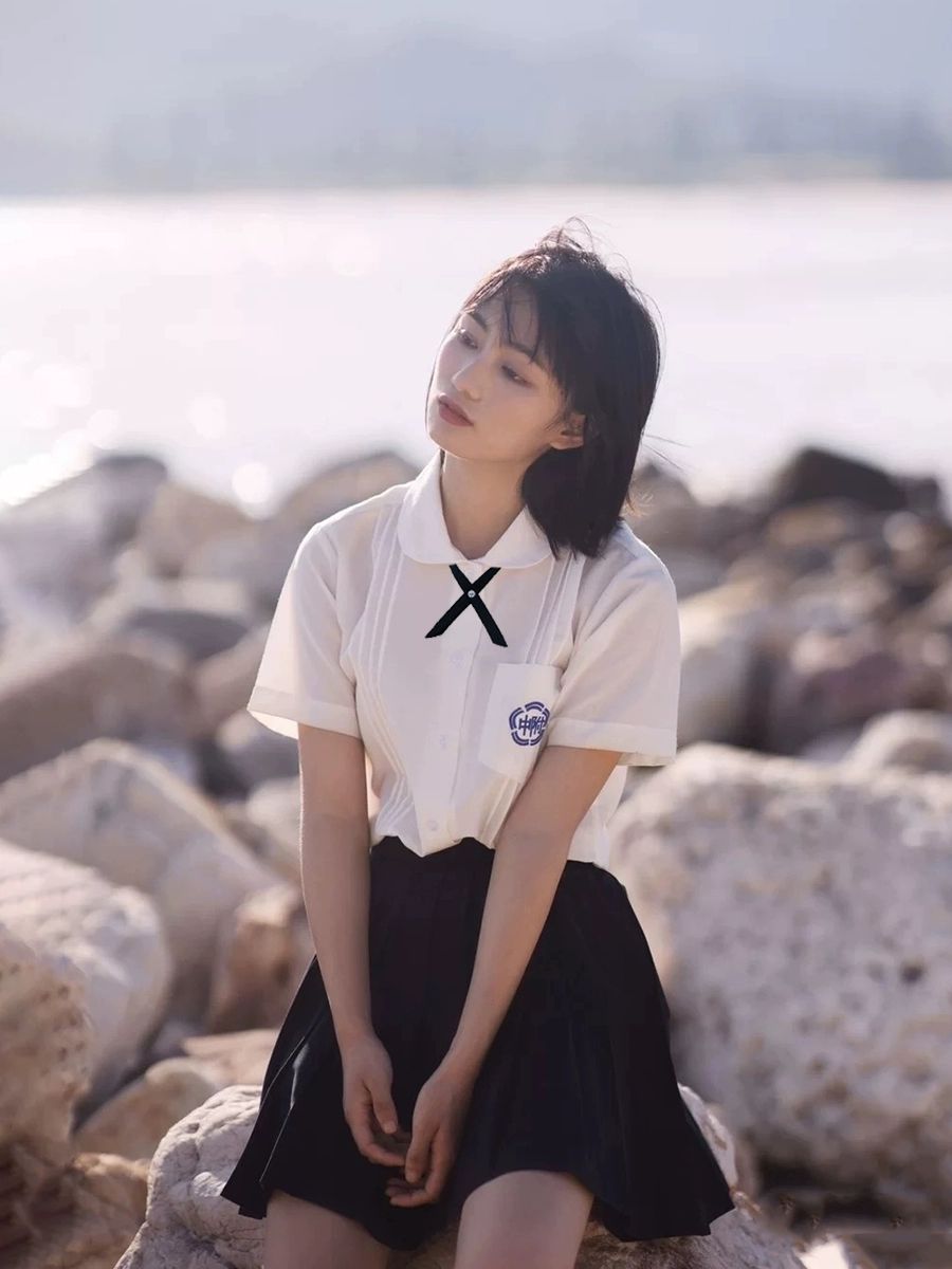 영국 대만 교복 일본 청순 로코 졸업 사진코스프레 가쿠란 여자  - 상세 이미지 2