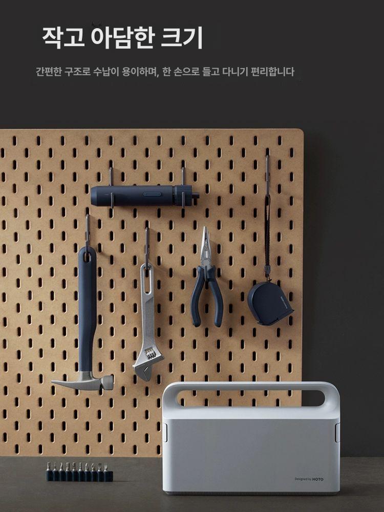 공구박스 드라이버 가정용 핸들 가정용 툴박스매뉴얼 키트 도구 상자 - 상세 이미지 2