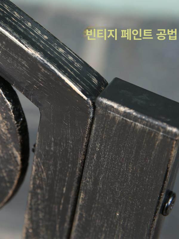 정원 야외흔들의자 철제 앤틱 카페 휴식용 그네형 정원가구 - 상세 이미지 3