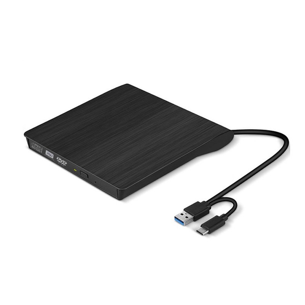 7 In 1 USB3 슬림 광학 RW 0 고속 외장형 드라이브 DVD 11/10/8/7/Linux/OS용 CD C Windows Type - 상품 이미지