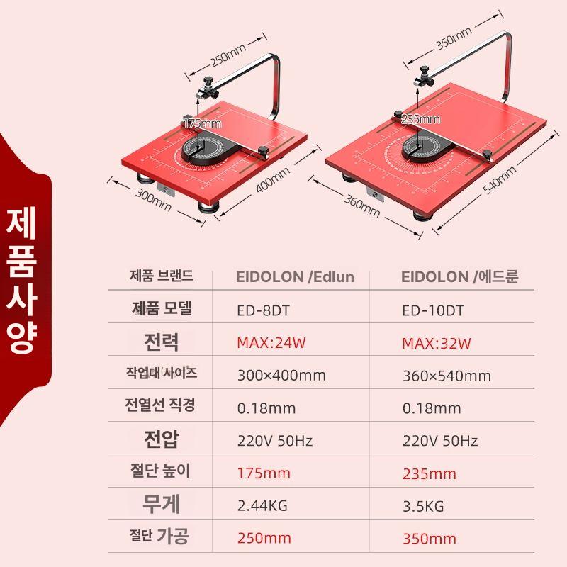 대형 열선커터기 전기 스티로폼절단기 열재단기 - 상세 이미지 3