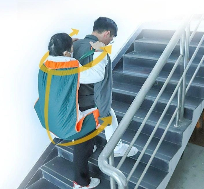 노약자 장애인 이동 보조 리프트 벨트 체중지지 안전 간병 환자 휠체어 착용 용품 - 상품 이미지