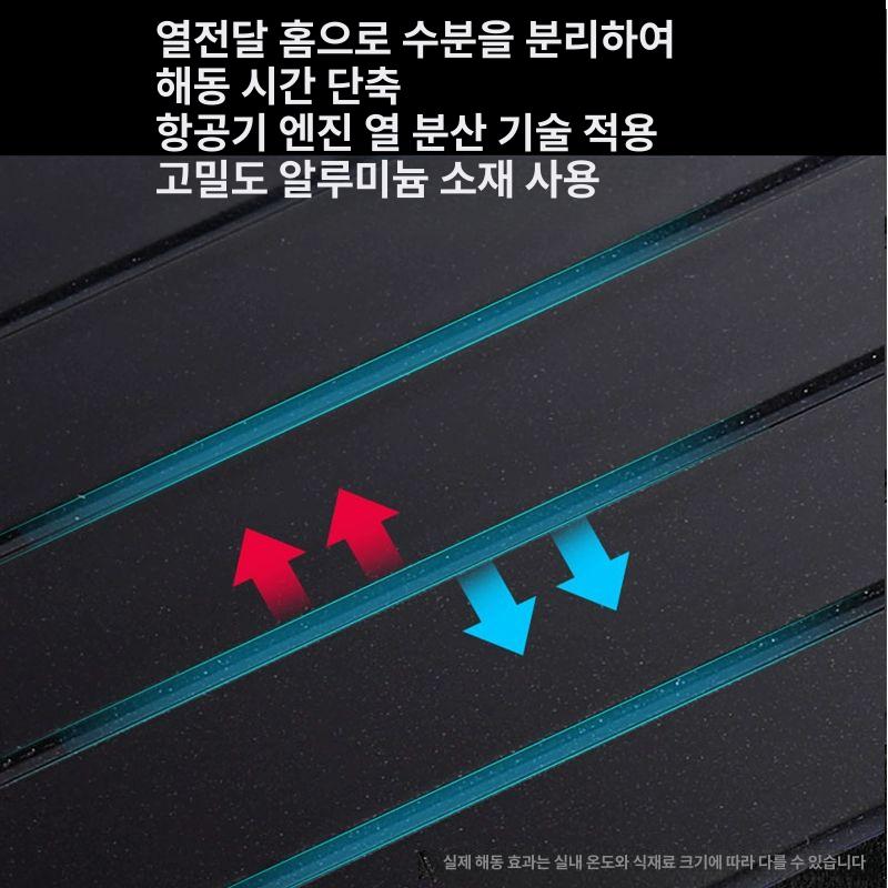 초고속 해동판 소형 가정용 해동플레이트 육류 해산물 신선유지 해동기 녹이기 신선도 - 상세 이미지 3